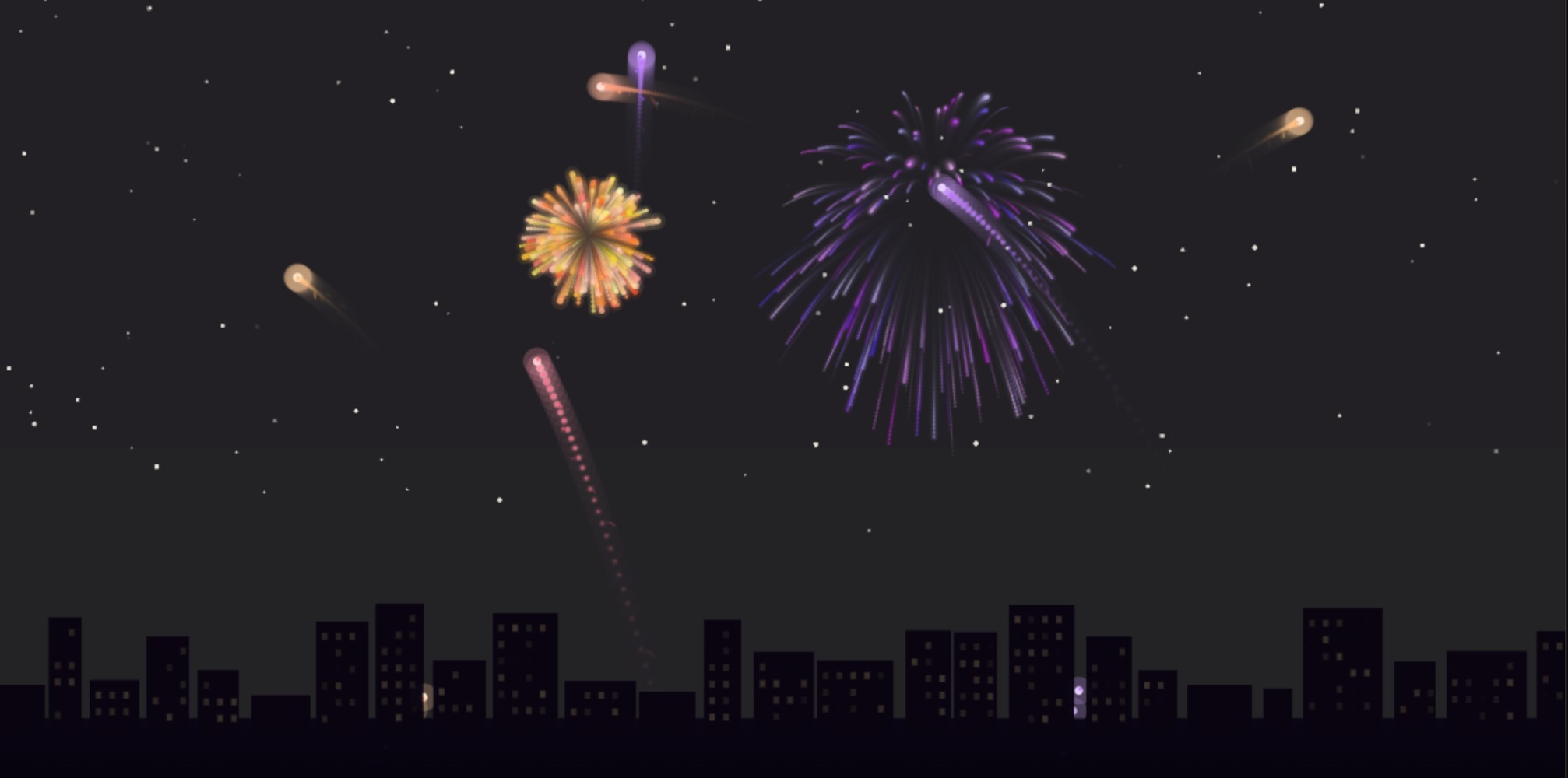 Fractal Fireworks Preview